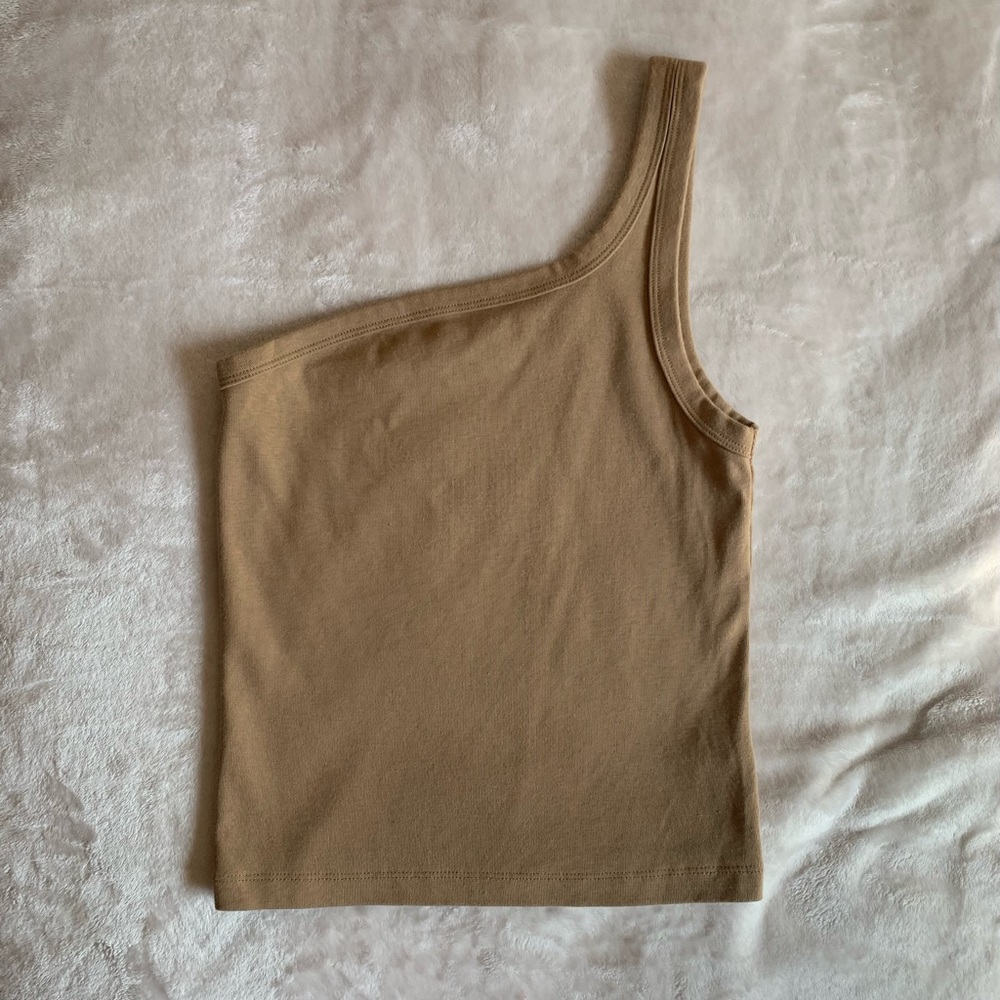 Aerie One Shoulder Tank Top